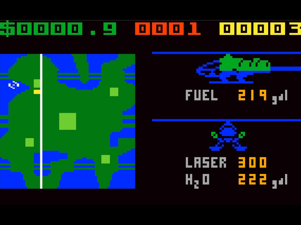 Gameplay of Hover Force for Intellivision